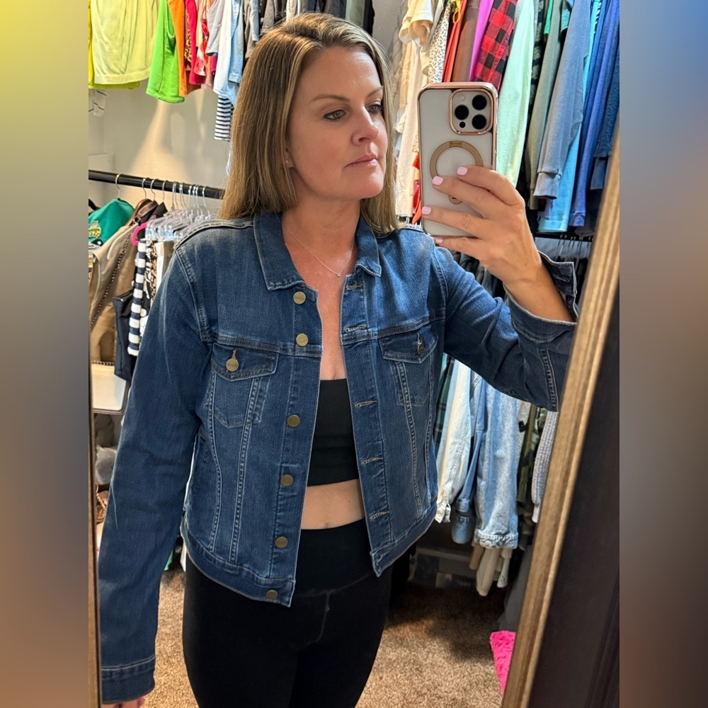 Sanctuary Dark Blue Jean Jacket